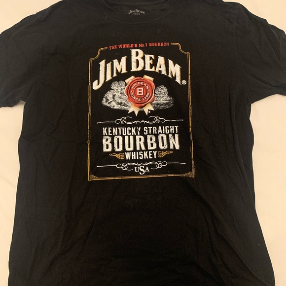 Jim Bean bourbon vintage looking T-Shirt - Picture 3 of 5